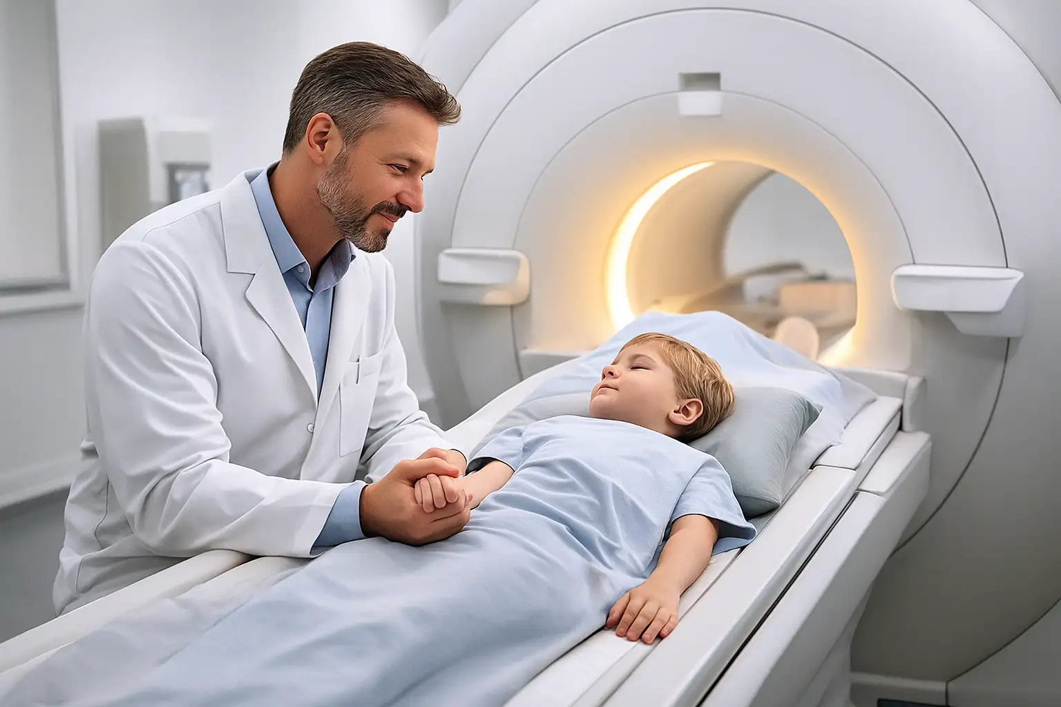 МРТ ребёнку: показания, безопасность и особенности проведения