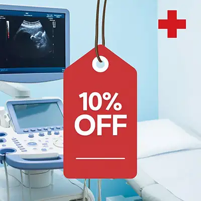 Новогодняя акция на УЗИ - скидка 10%